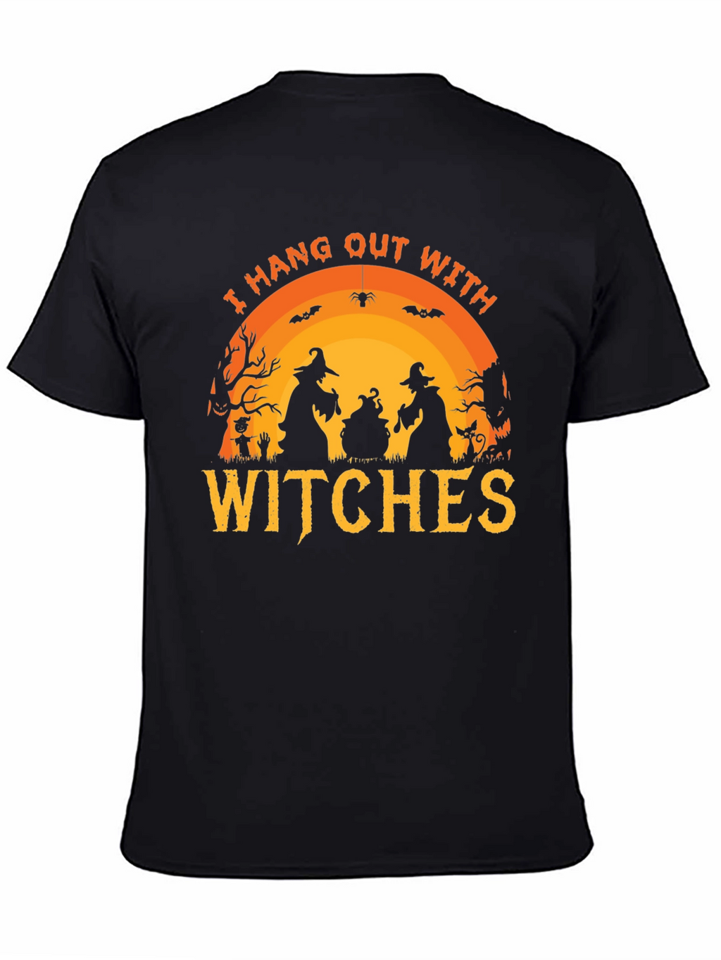 Halloween Witch T-Shirt - Hang Out With Witches