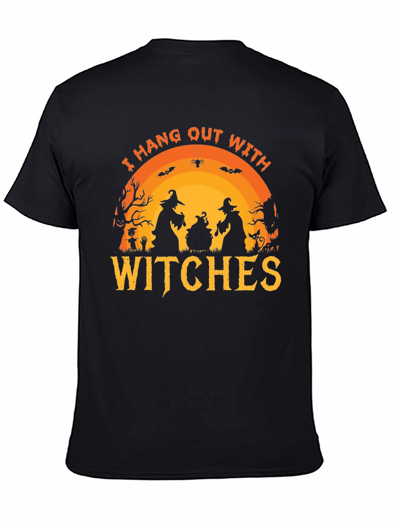 Halloween Witch T-Shirt - Hang Out With Witches