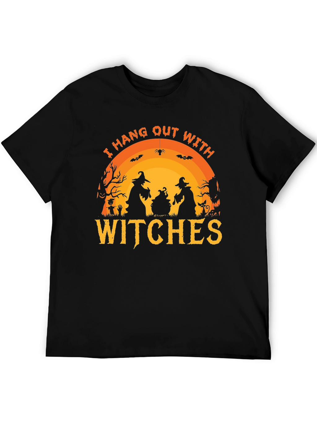 Halloween Witch T-Shirt - Hang Out With Witches