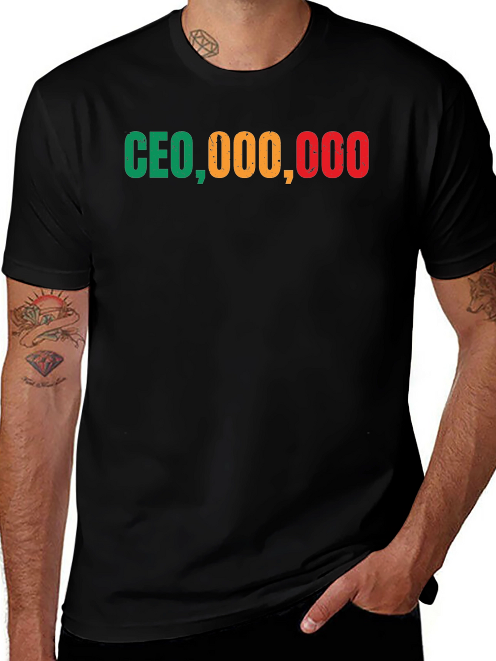 CEO Millionaire T-Shirt - Bold Statement Tee
