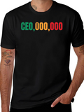 CEO Millionaire T-Shirt - Bold Statement Tee