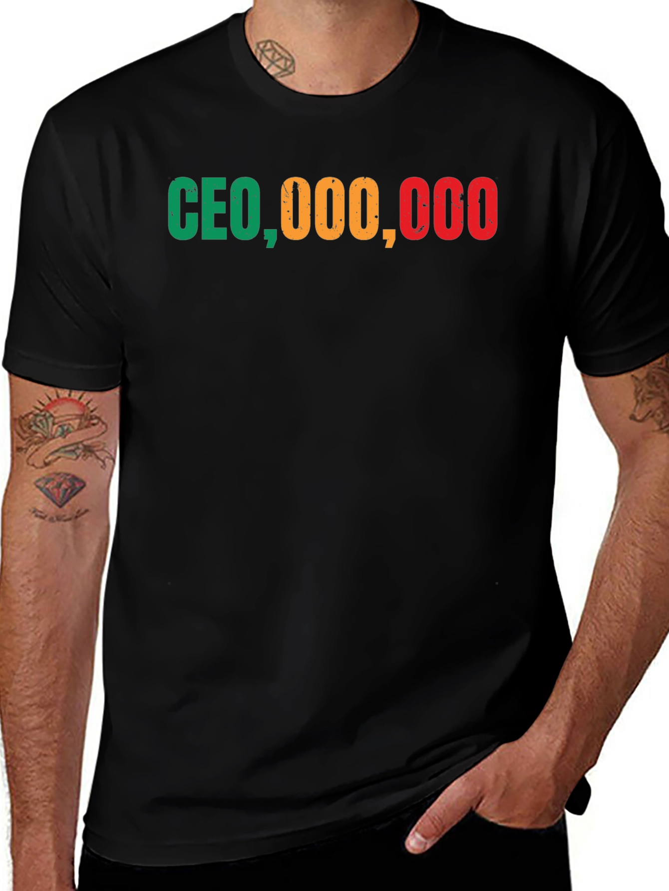 CEO Millionaire T-Shirt - Bold Statement Tee