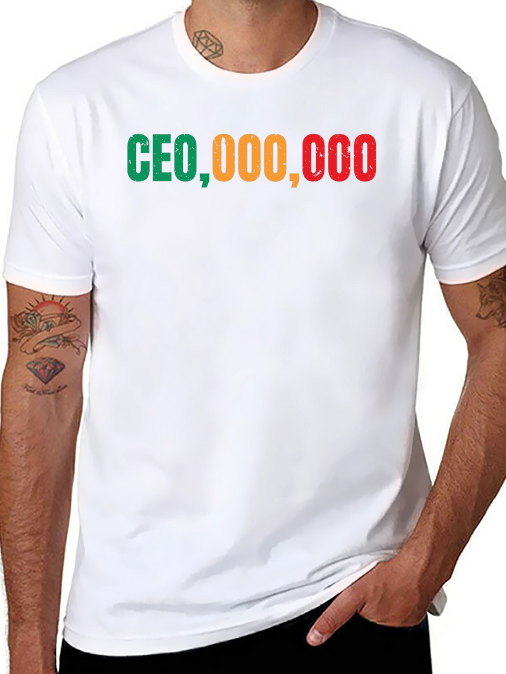 CEO Millionaire T-Shirt - Bold Statement Tee