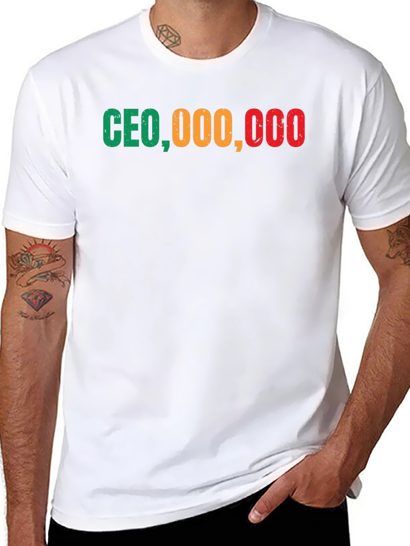 CEO Millionaire T-Shirt - Bold Statement Tee