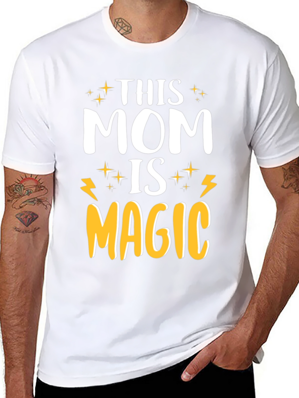 This Mom Is Magic Graphic Tee - Perfect Gift