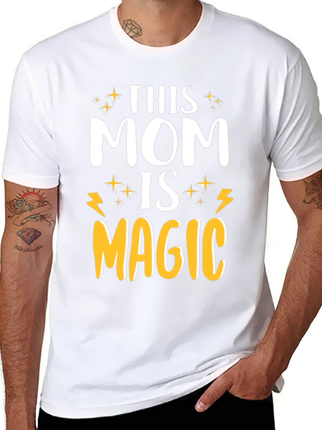 This Mom Is Magic Graphic Tee - Perfect Gift