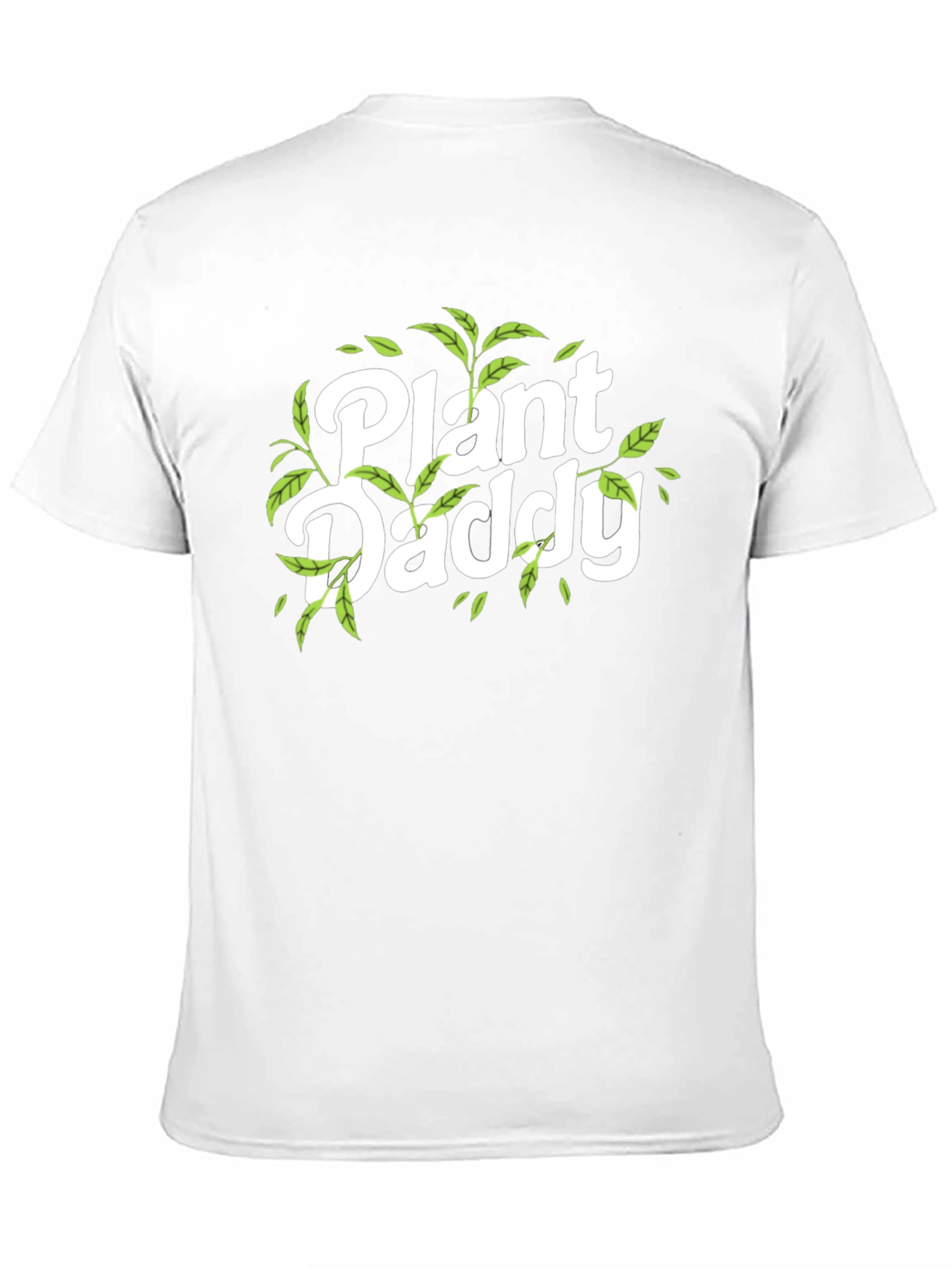 Plant Daddy Graphic Tee - Black Cotton T-Shirt
