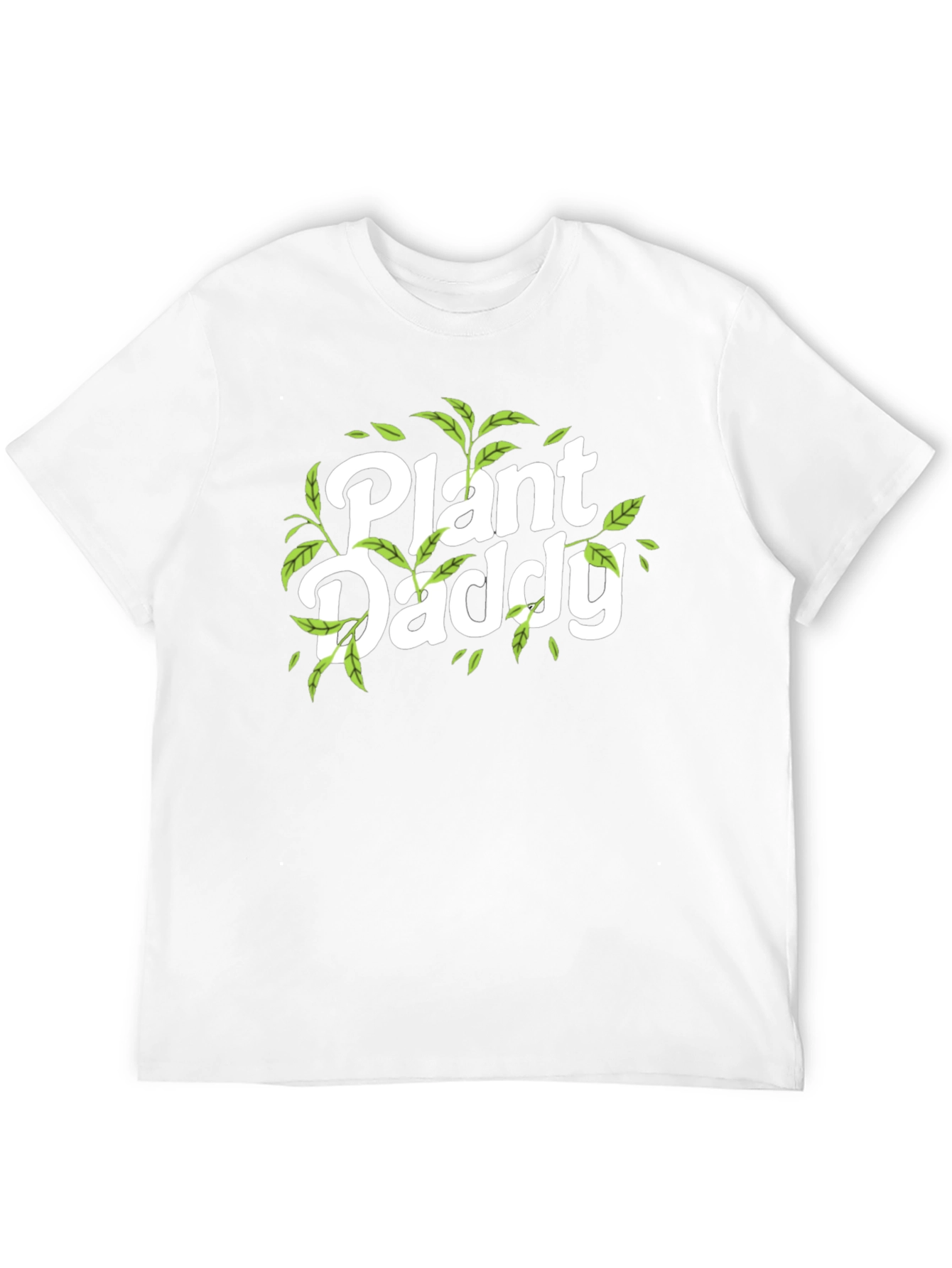 Plant Daddy Graphic Tee - Black Cotton T-Shirt