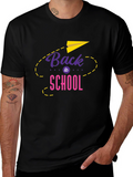 Back to School Graphic Tee - Black