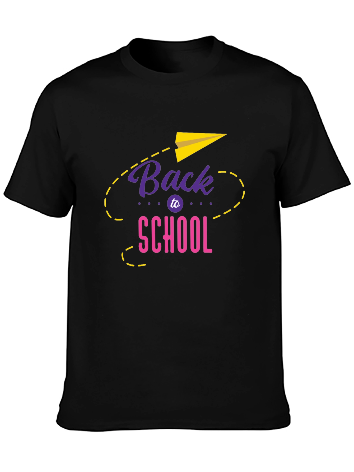 Back to School Graphic Tee - Black
