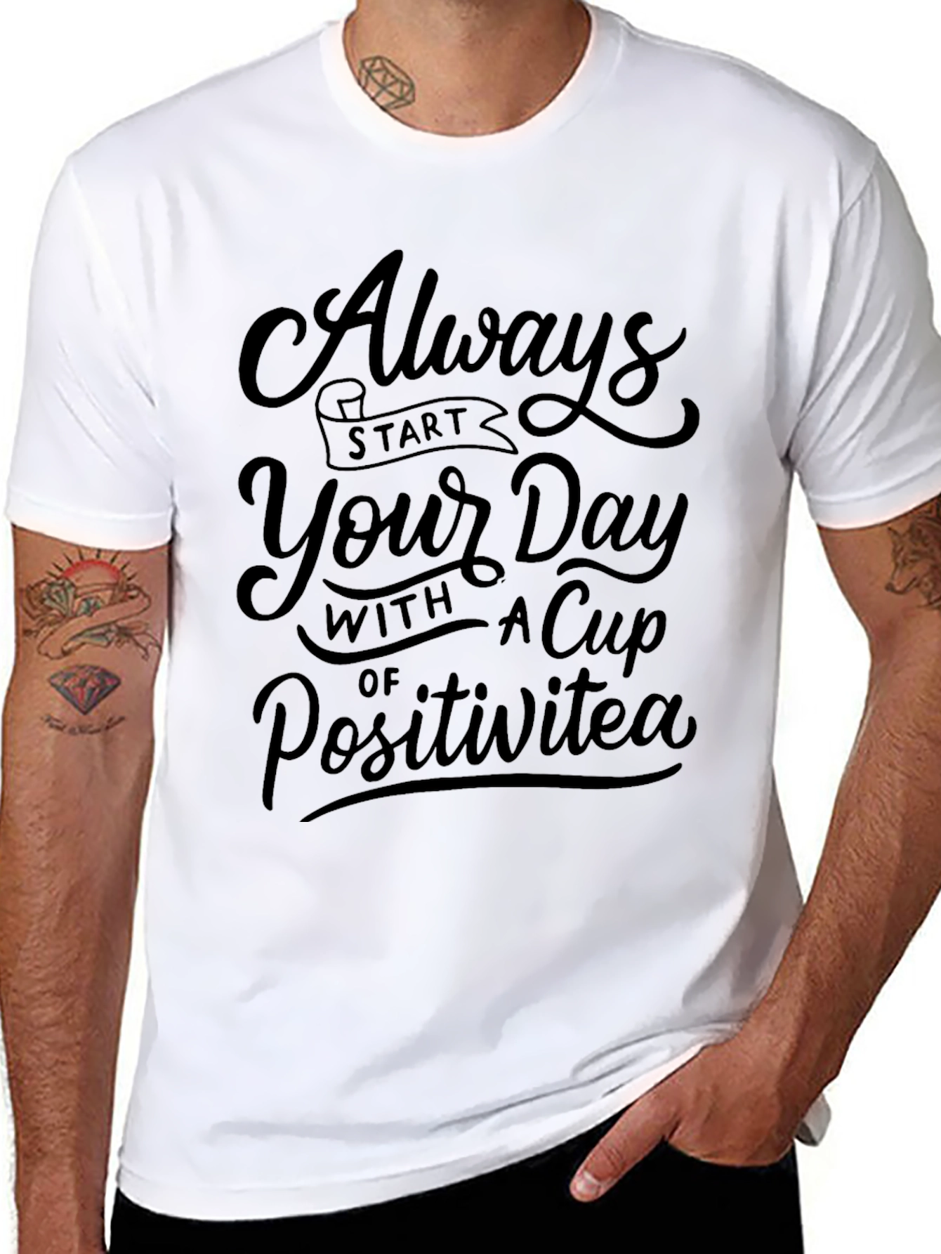 Positive Vibes T-Shirt - Daily Positivity