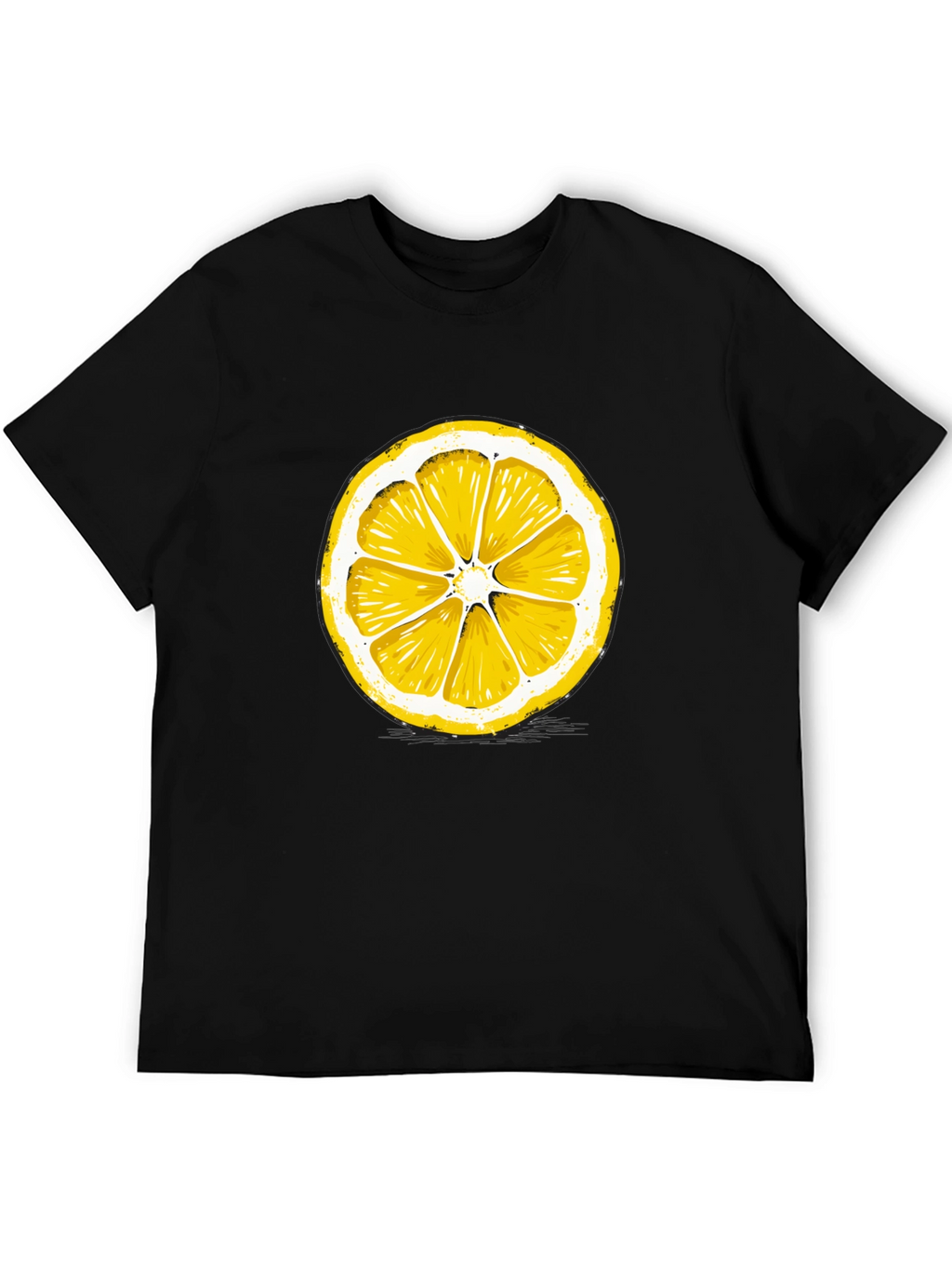 Lemon Slice Graphic Print T-Shirt