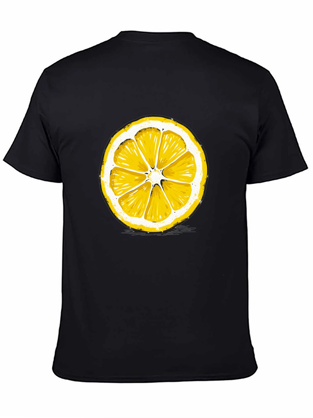 Lemon Slice Graphic Print T-Shirt