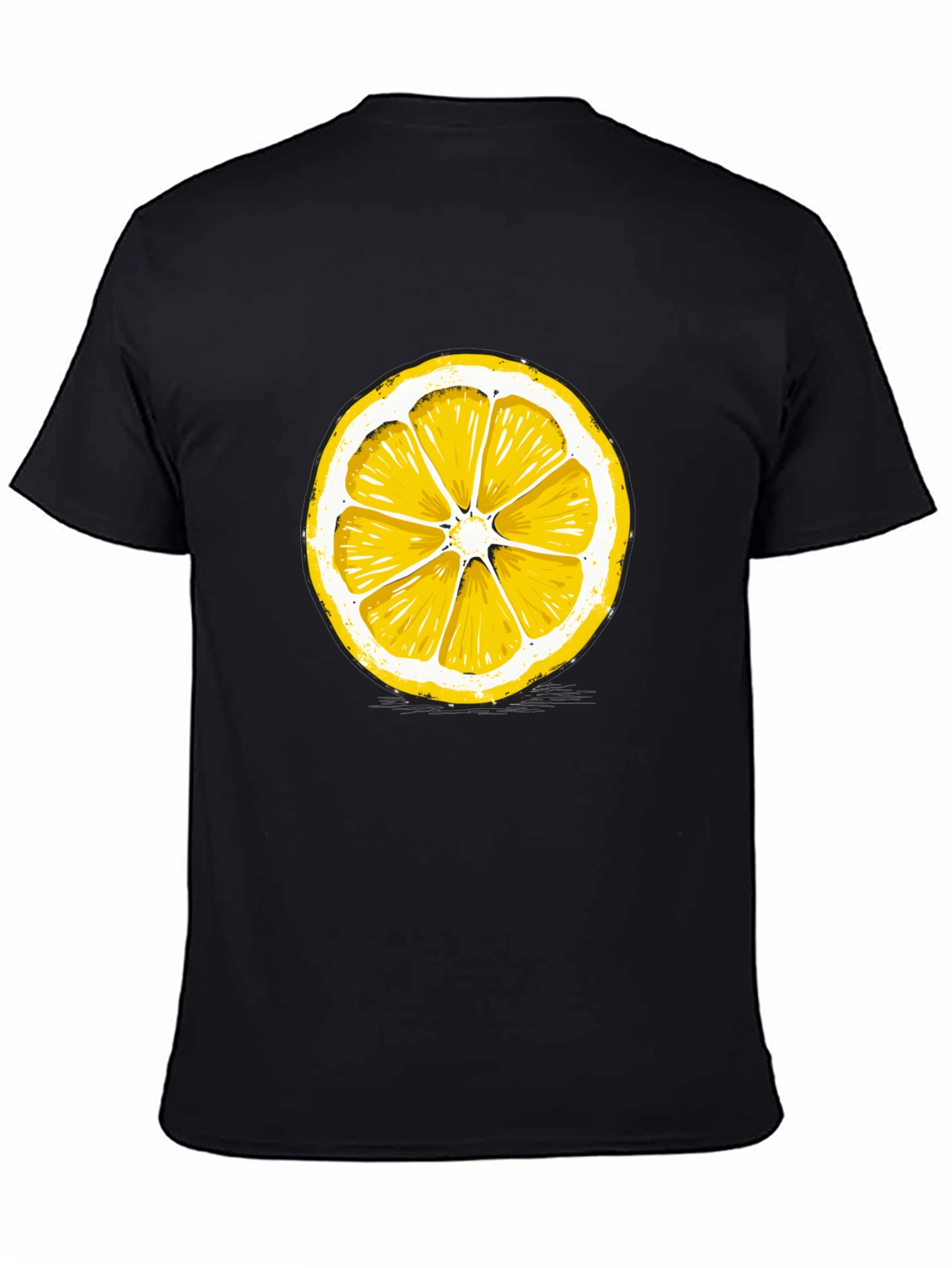 Lemon Slice Graphic Print T-Shirt