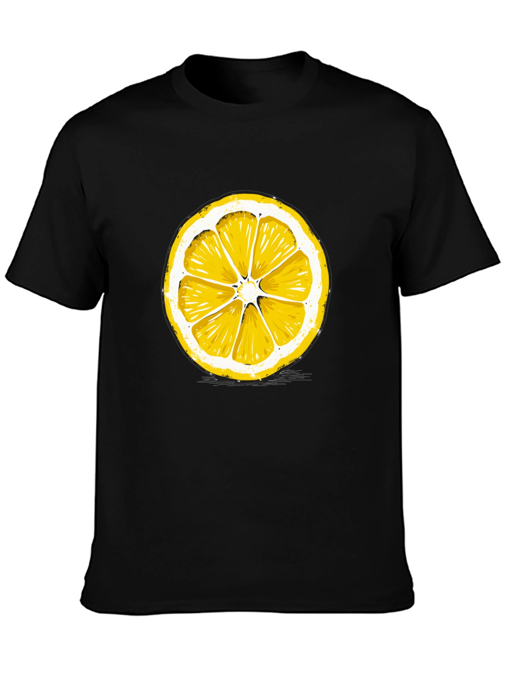 Lemon Slice Graphic Print T-Shirt