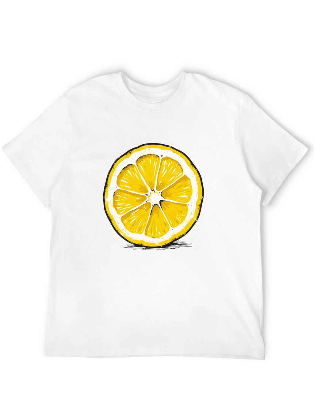 Lemon Slice Graphic Print T-Shirt