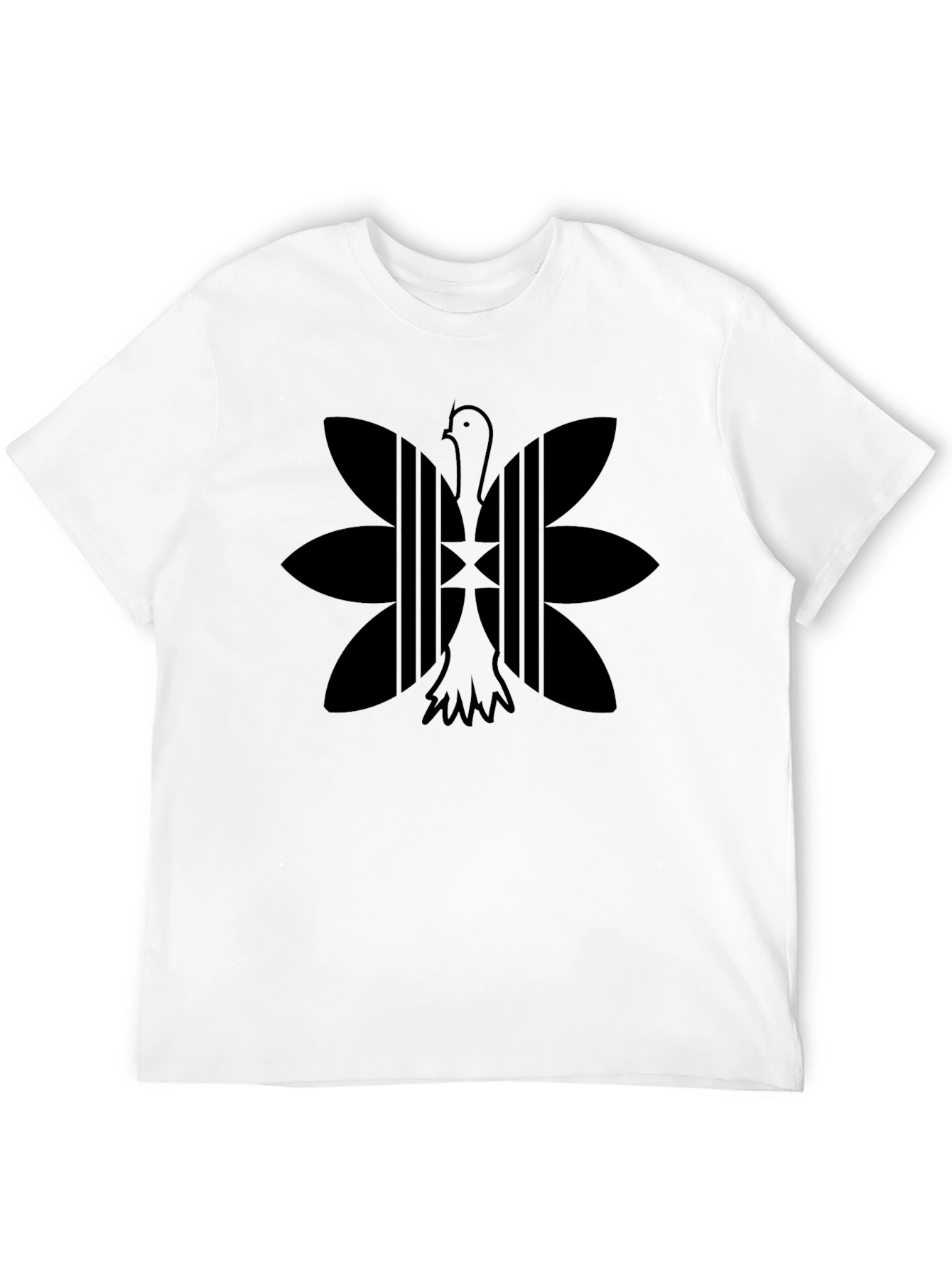 Adinkra Bird Tee - Sankofa Symbol T-Shirt