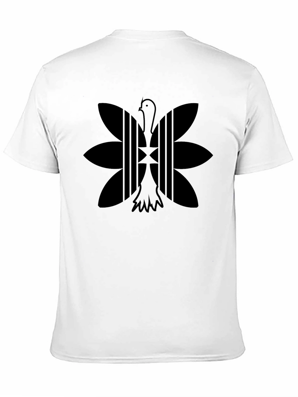 Adinkra Bird Tee - Sankofa Symbol T-Shirt