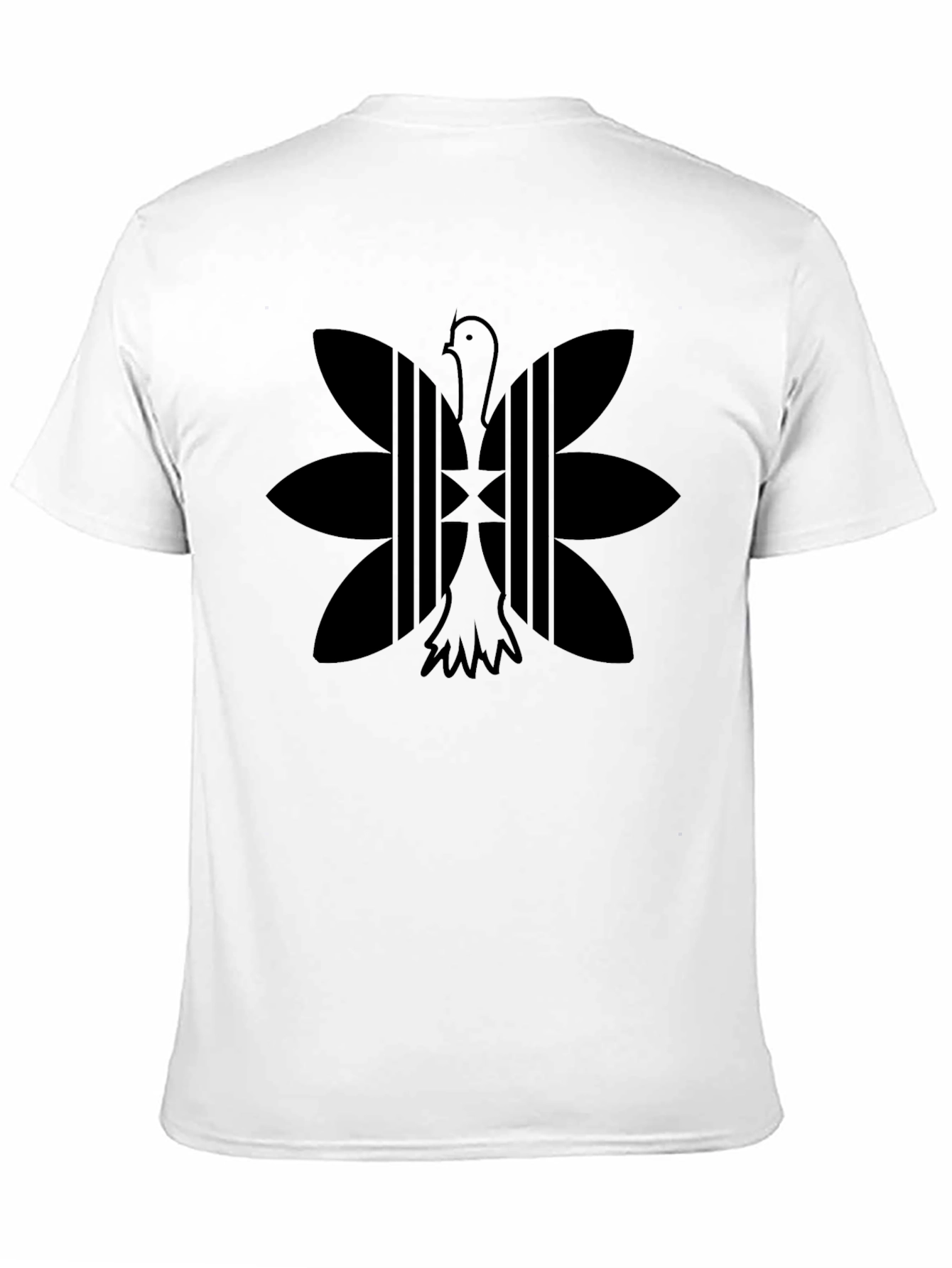 Adinkra Bird Tee - Sankofa Symbol T-Shirt