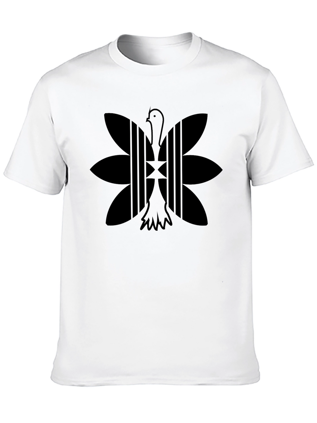 Adinkra Bird Tee - Sankofa Symbol T-Shirt