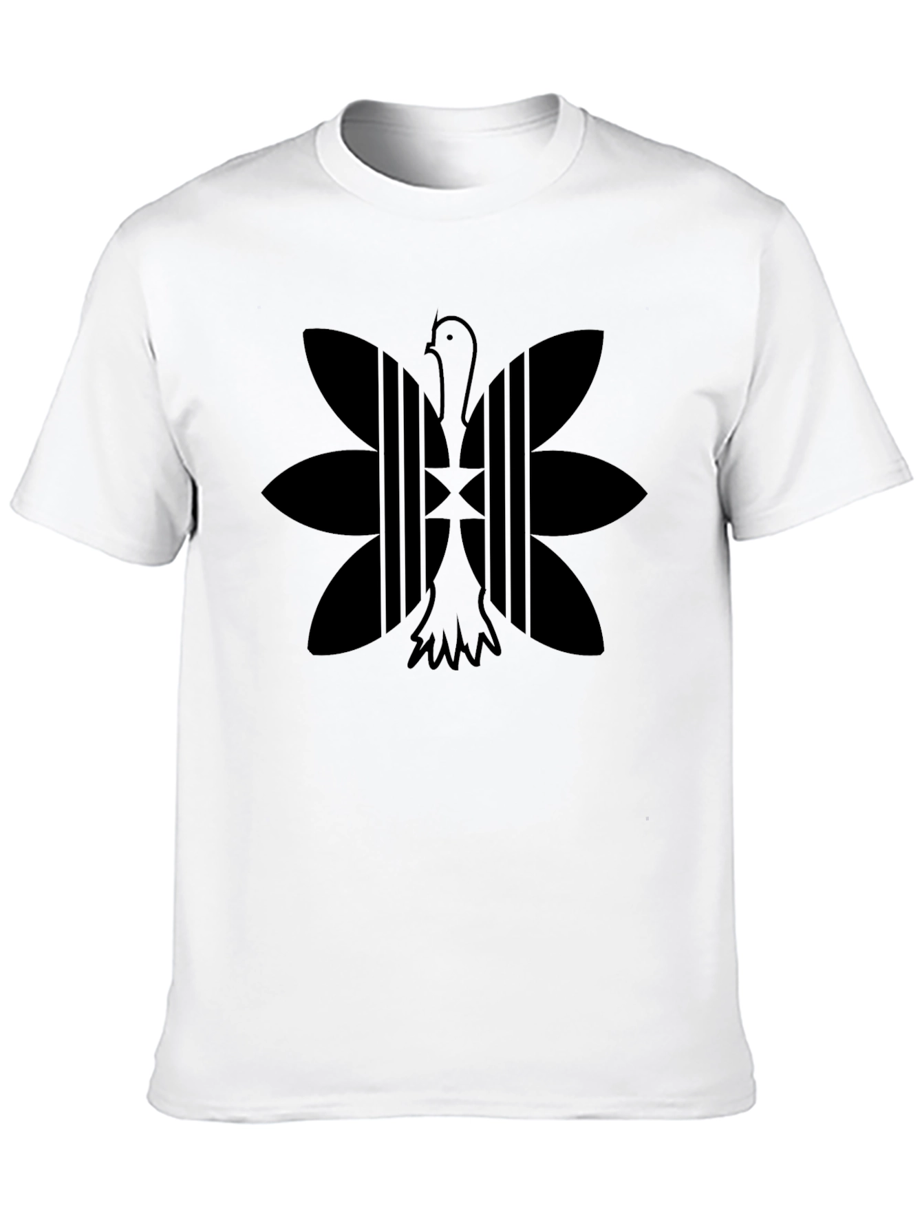 Adinkra Bird Tee - Sankofa Symbol T-Shirt