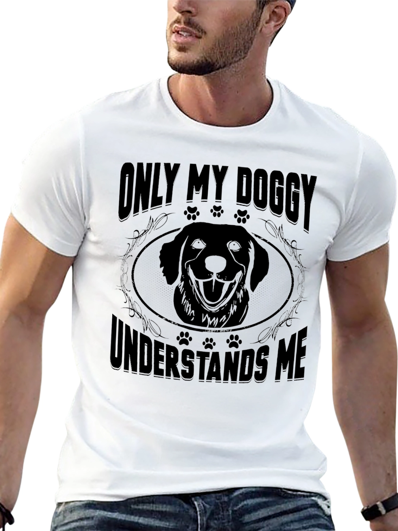 Only My Doggy Understands Me T-Shirt