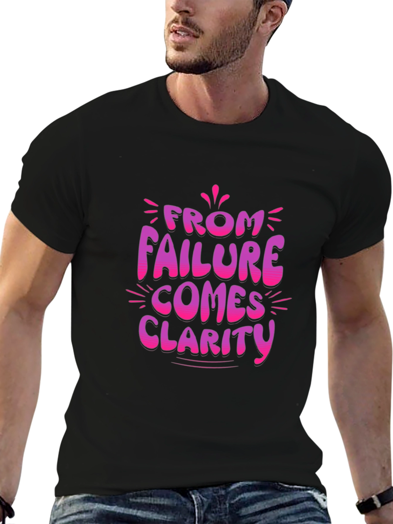 Failure Clarity Graphic Tee - Motivational T-Shirt
