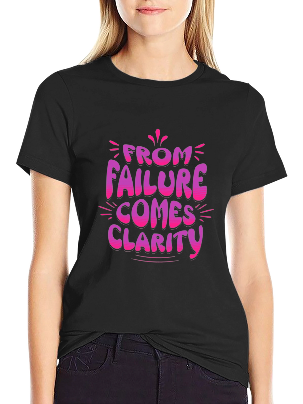 Failure Clarity Graphic Tee - Motivational T-Shirt