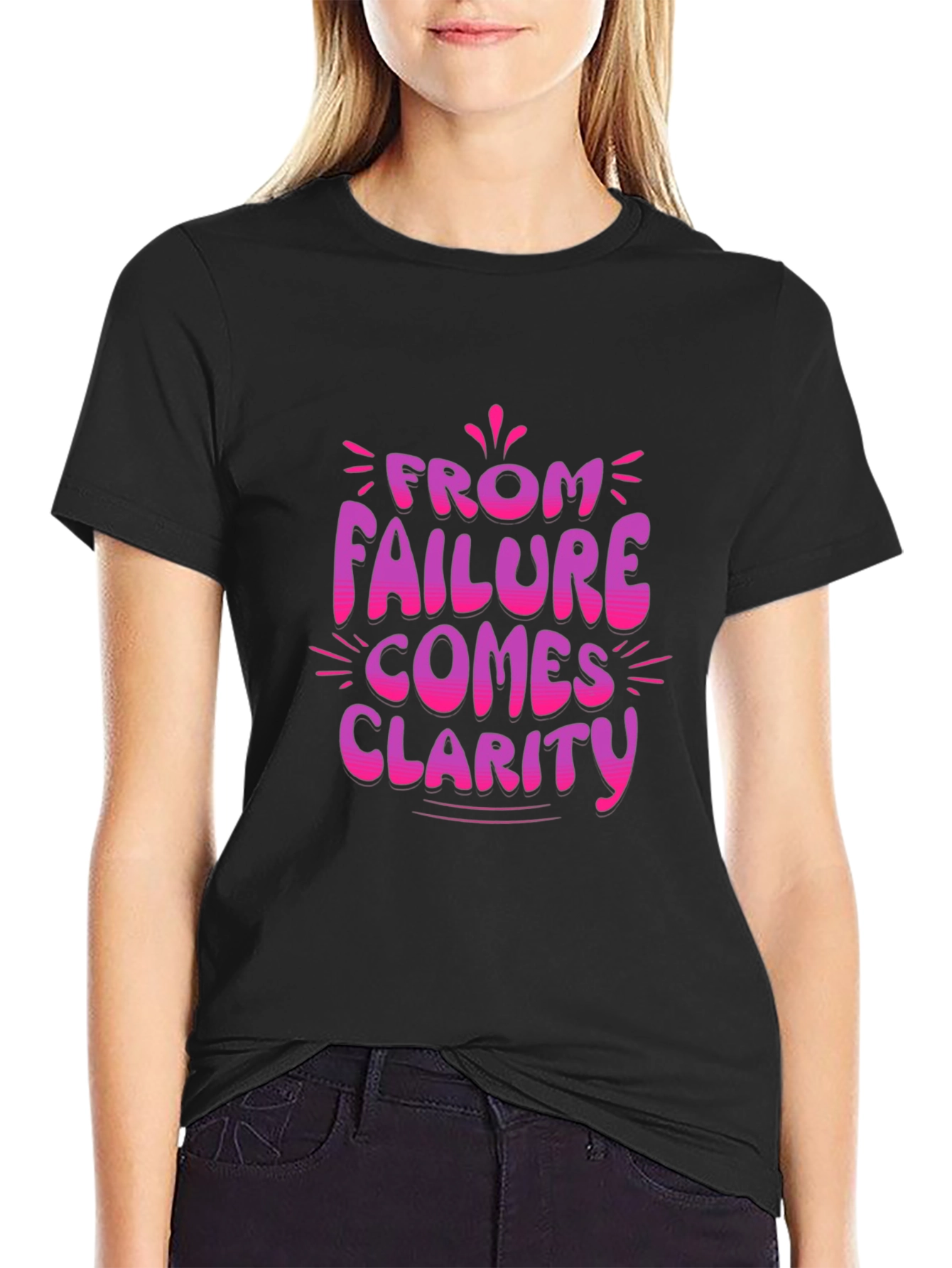 Failure Clarity Graphic Tee - Motivational T-Shirt