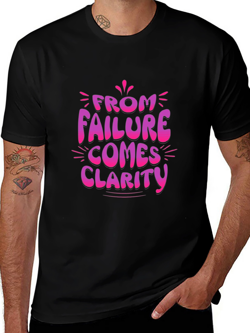 Failure Clarity Graphic Tee - Motivational T-Shirt