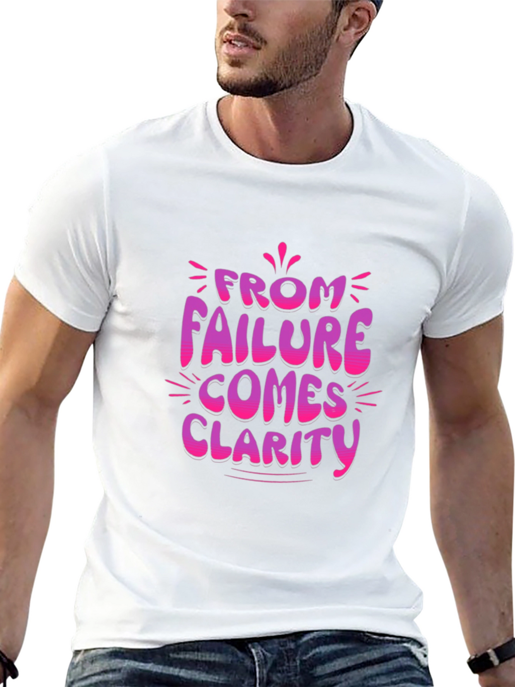 Failure Clarity Graphic Tee - Motivational T-Shirt