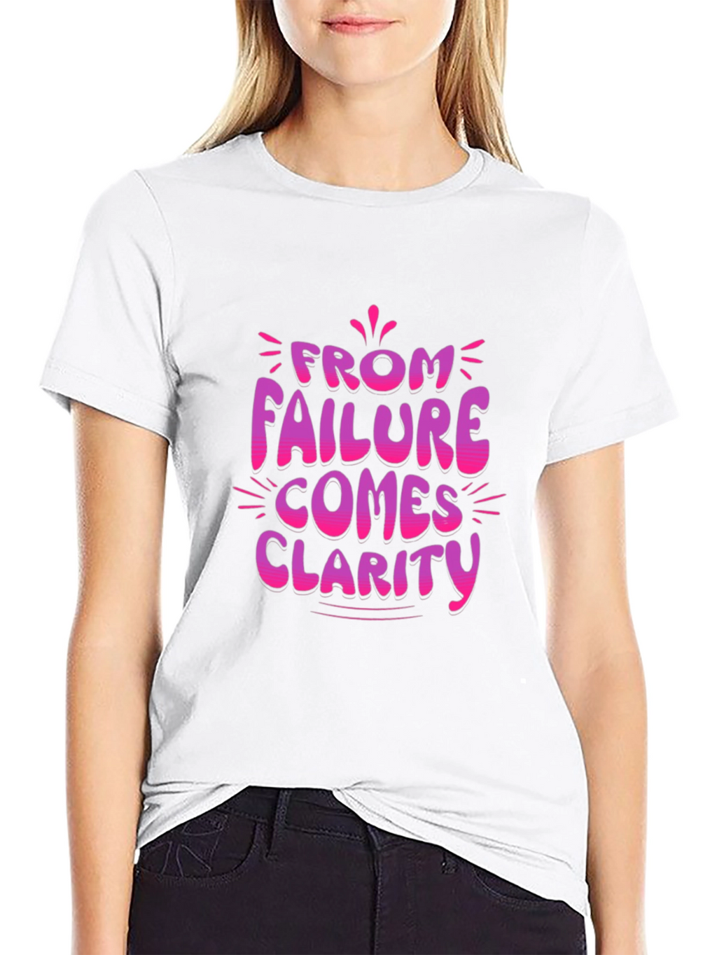 Failure Clarity Graphic Tee - Motivational T-Shirt