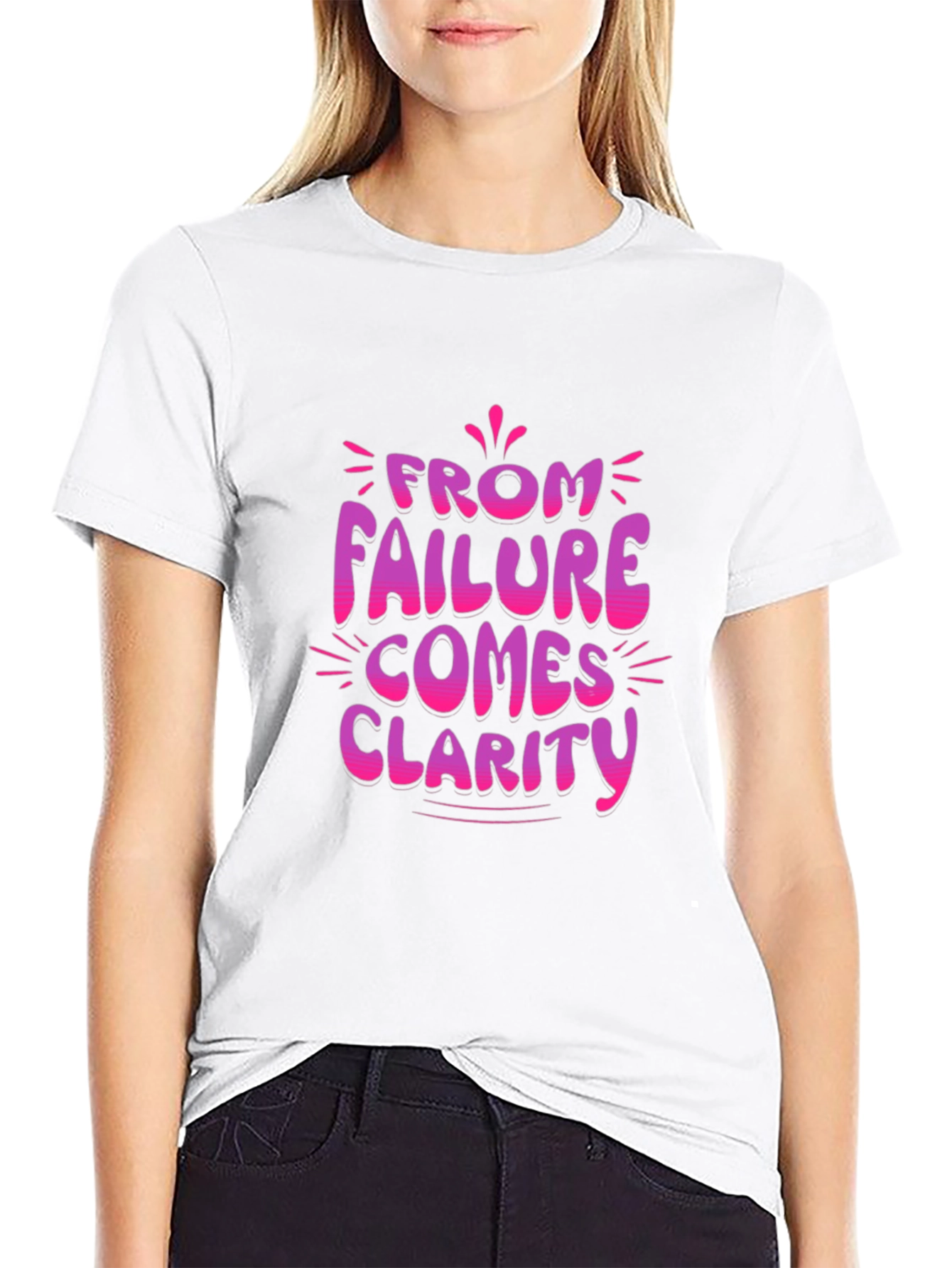 Failure Clarity Graphic Tee - Motivational T-Shirt