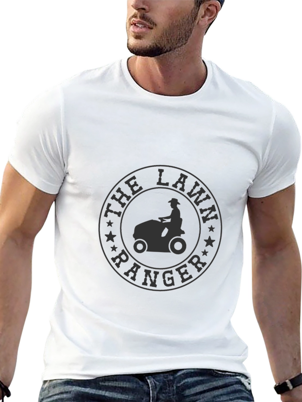 The Lawn Ranger Graphic Tee - Black T-Shirt