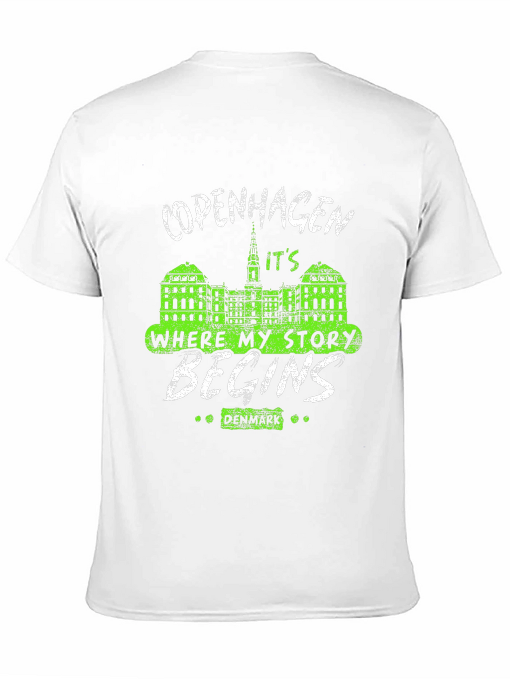 Copenhagen Story T-Shirt - Denmark Souvenir Tee