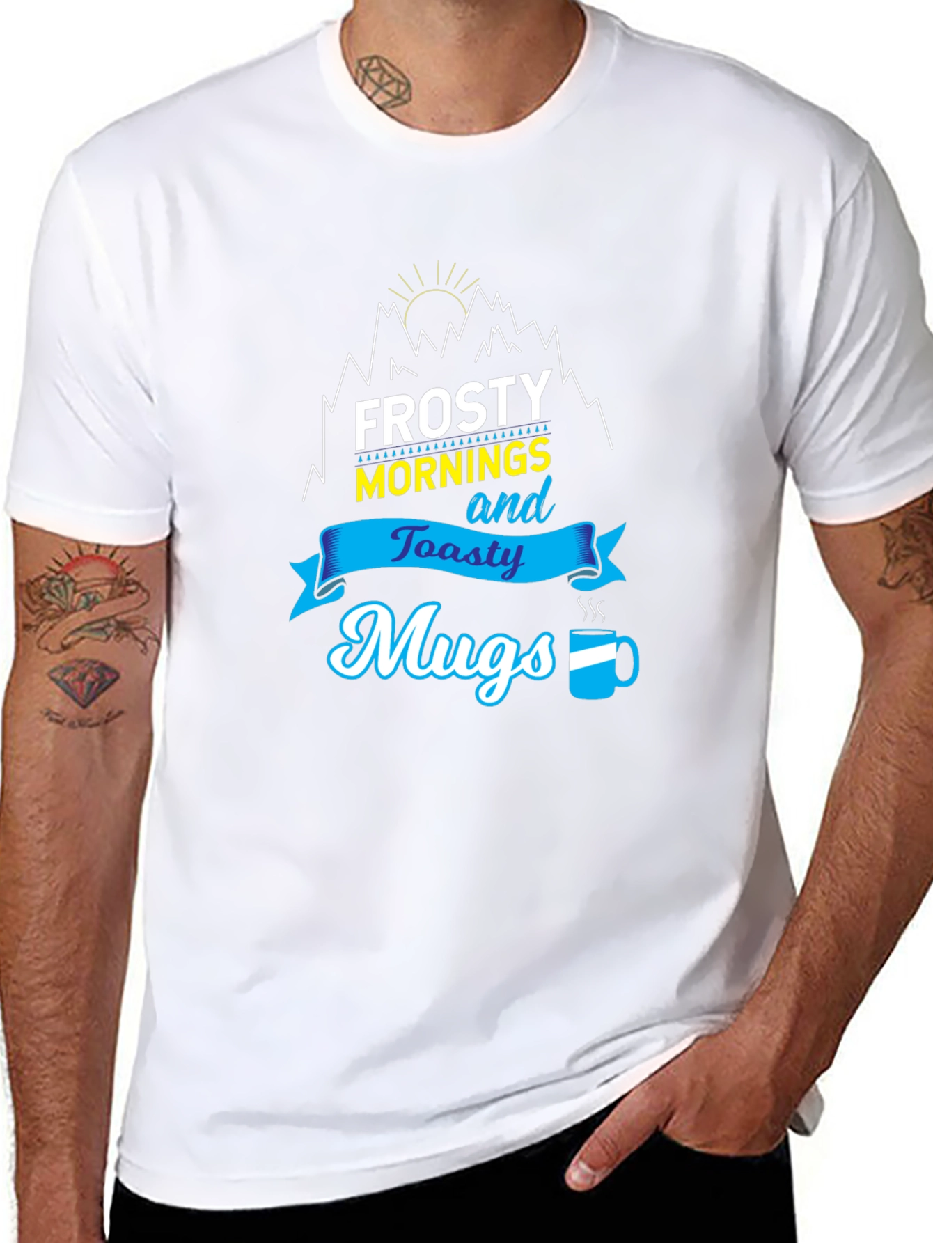 Frosty Mornings & Toasty Mugs Graphic Tee