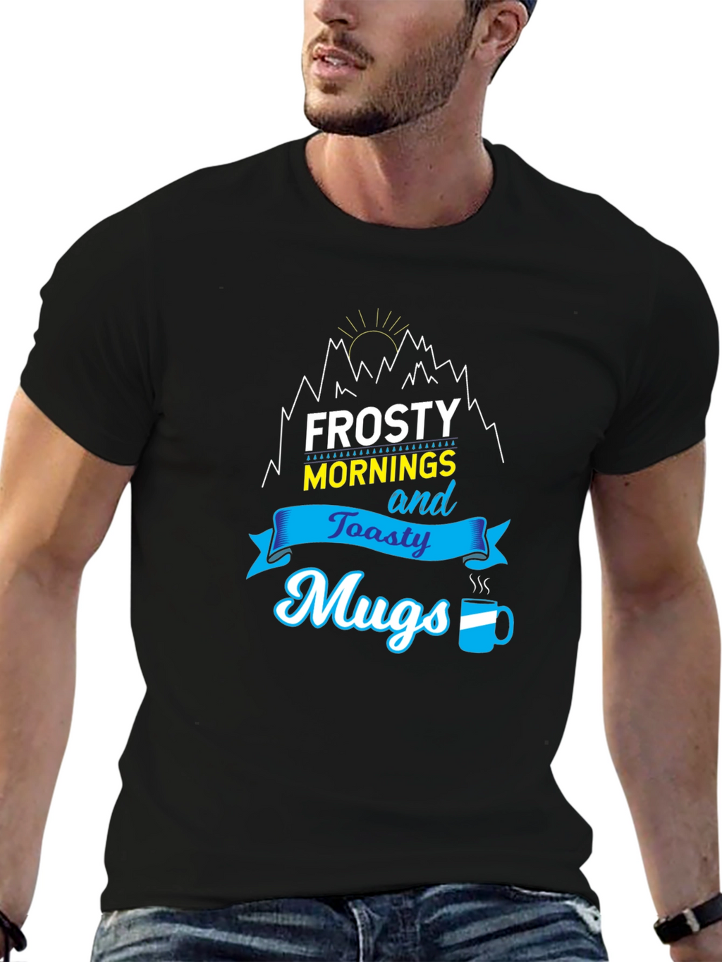 Frosty Mornings & Toasty Mugs Graphic Tee