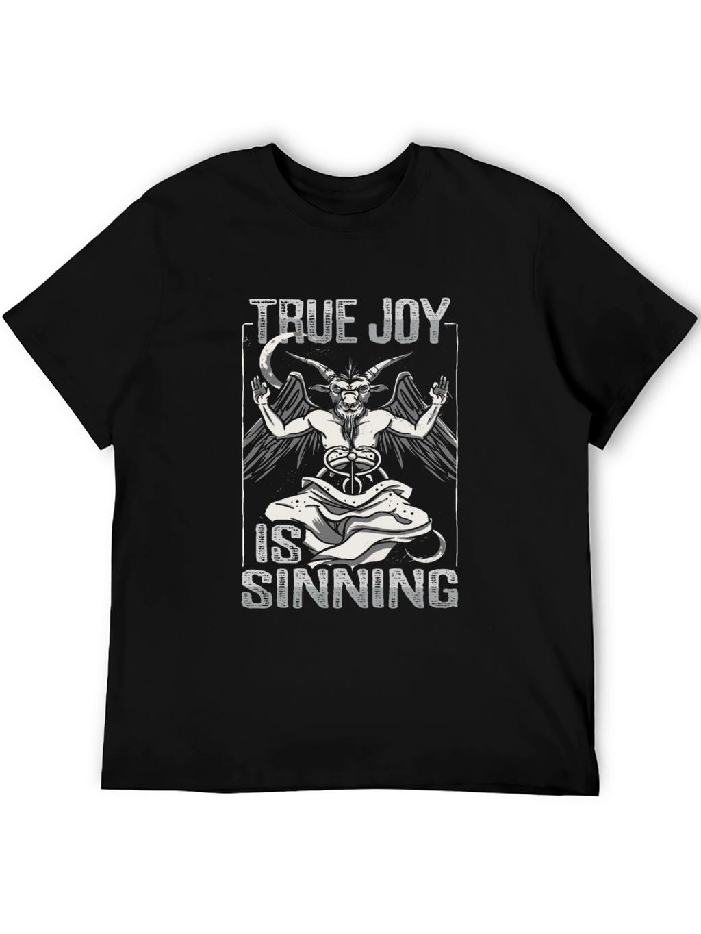 True Joy is Sinning Baphomet T-Shirt