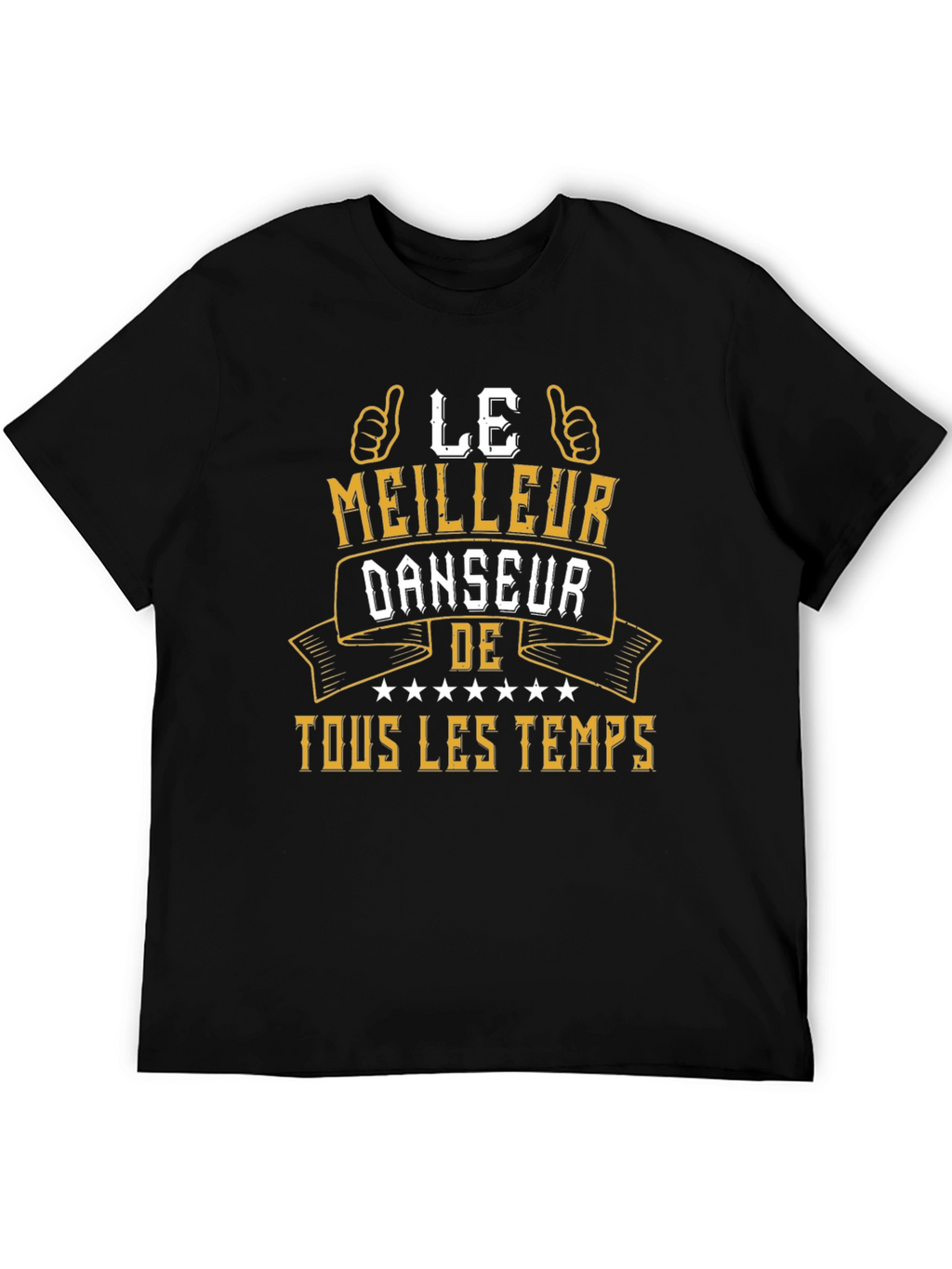 Le Meilleur Danseur T-Shirt - Black Graphic Tee