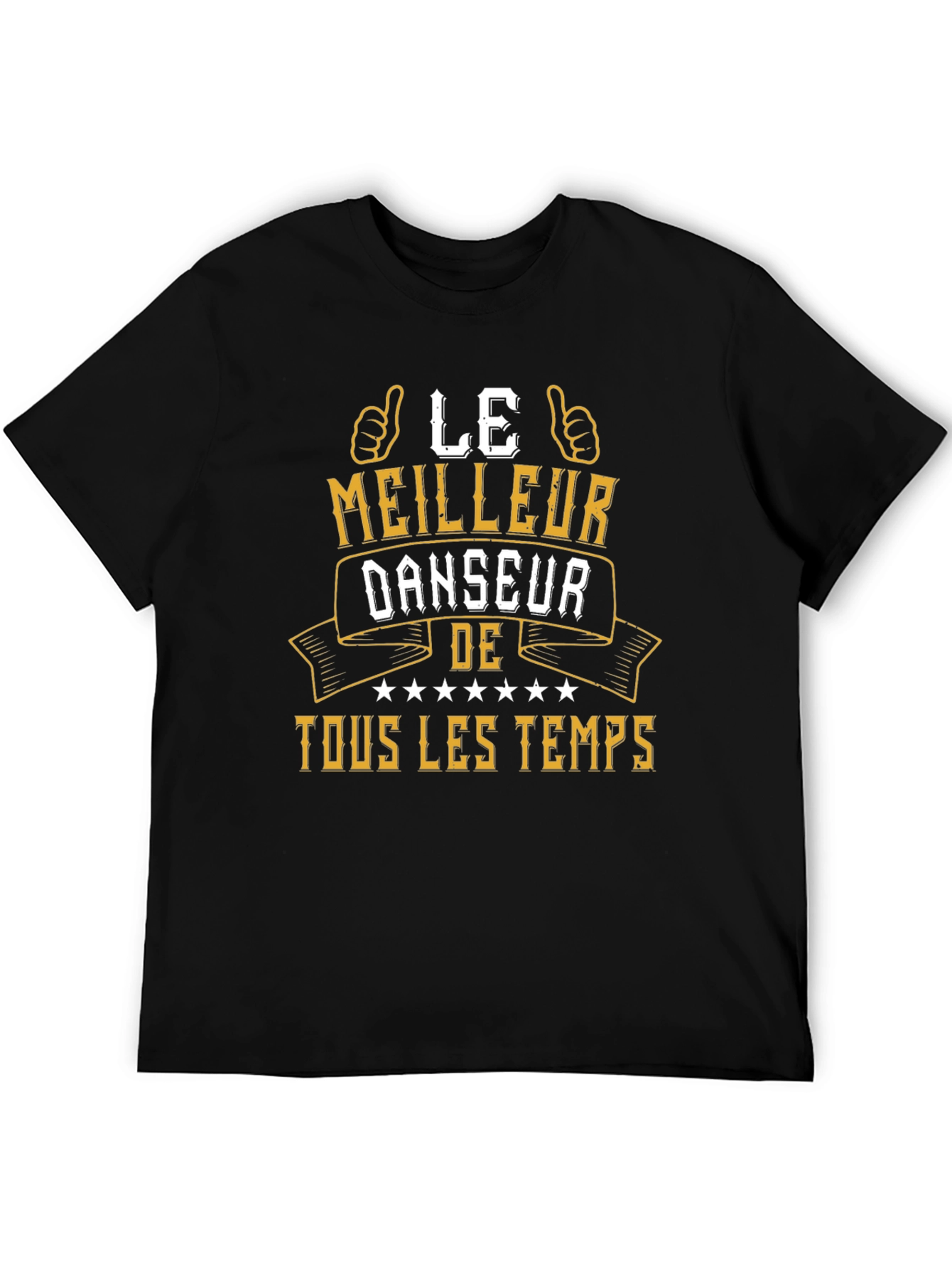 Le Meilleur Danseur T-Shirt - Black Graphic Tee