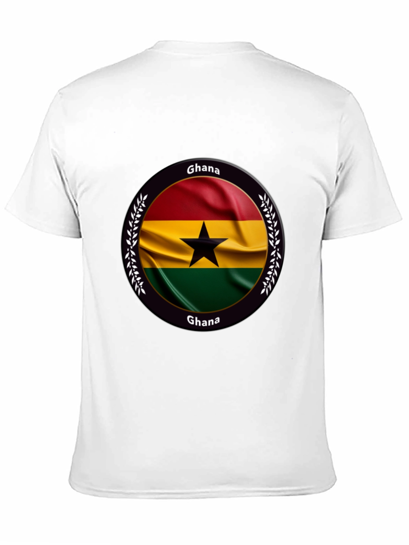 Ghana Flag T-Shirt - Black Pride