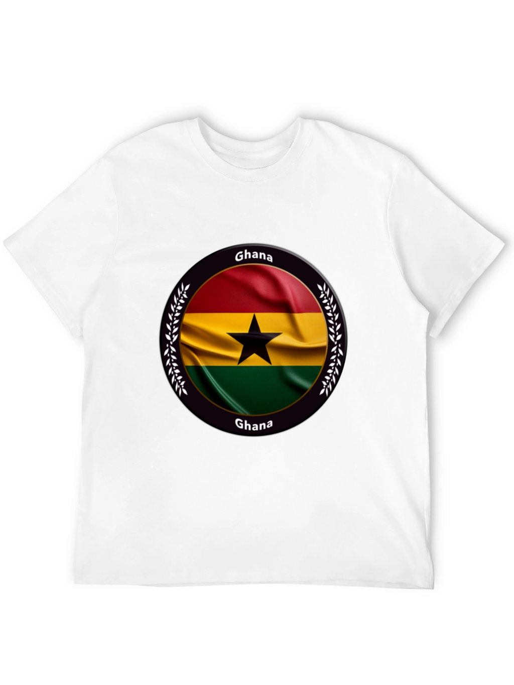 Ghana Flag T-Shirt - Black Pride