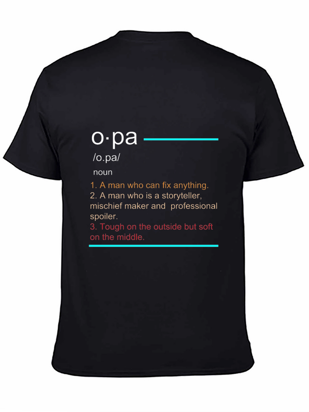 Opa Definition T-Shirt - Gift for Grandpa