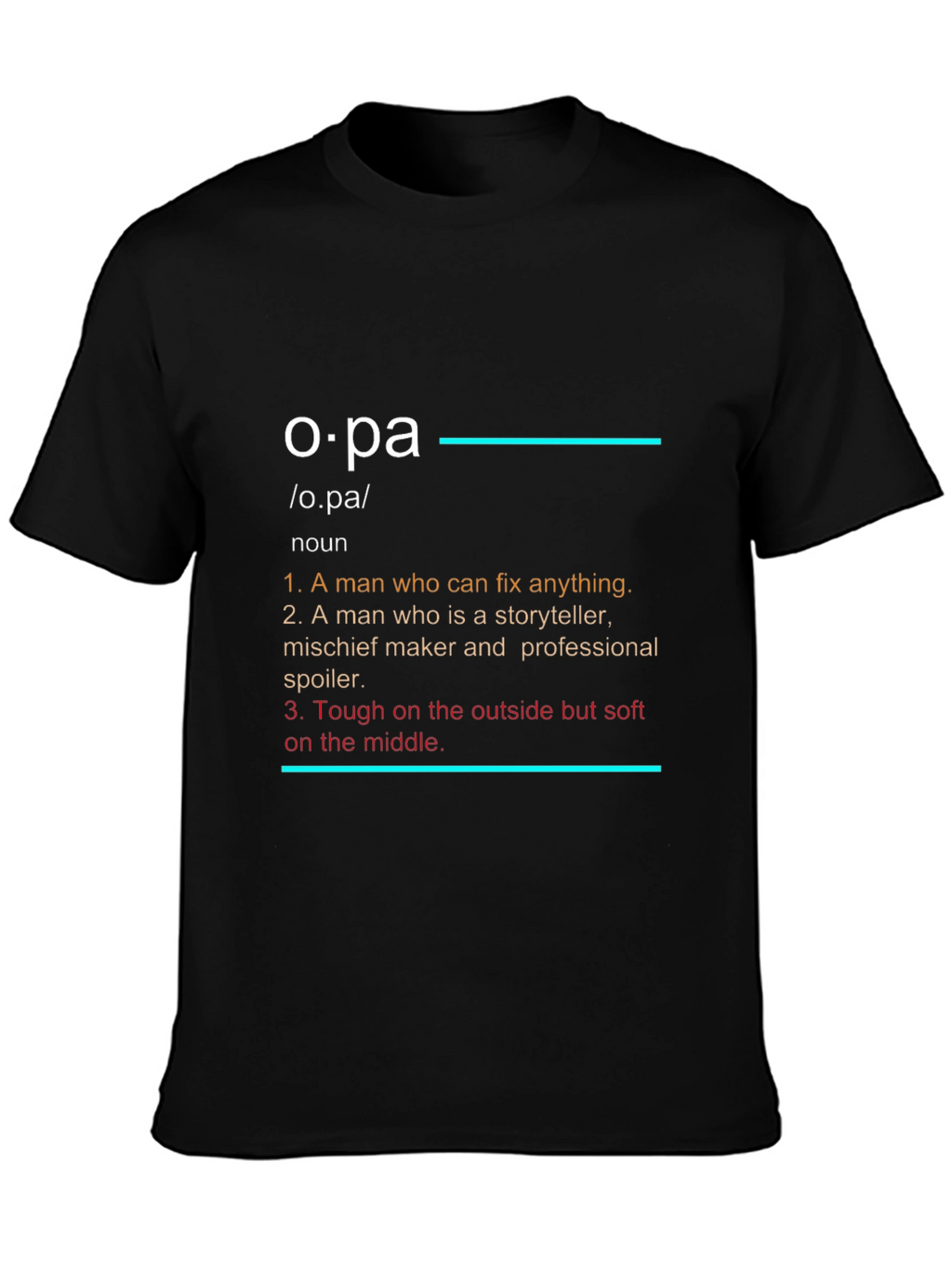 Opa Definition T-Shirt - Gift for Grandpa