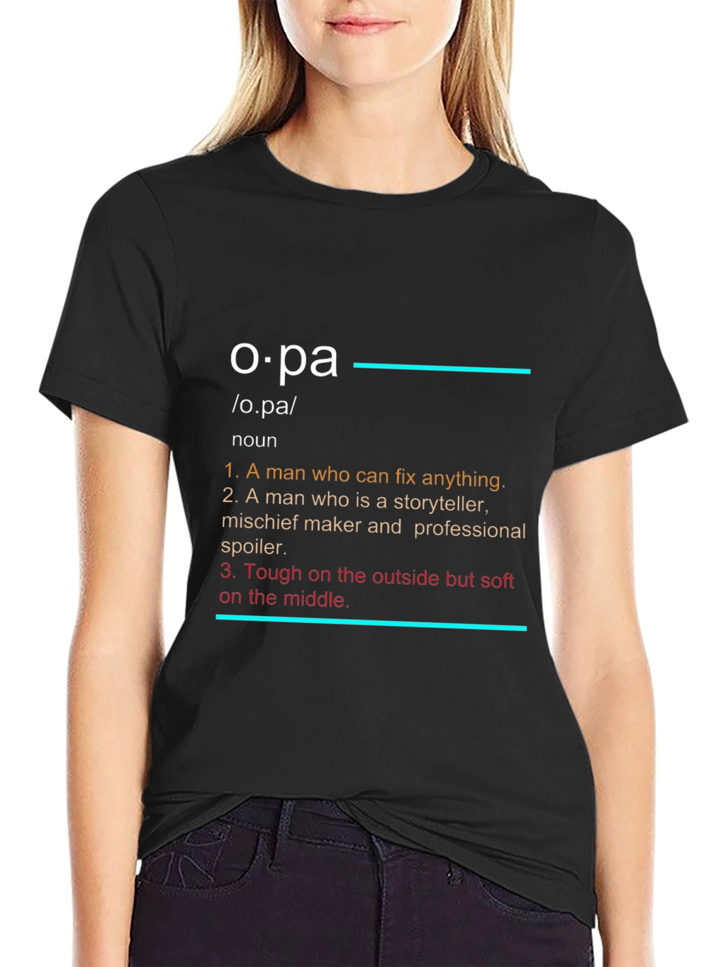 Opa Definition T-Shirt - Gift for Grandpa