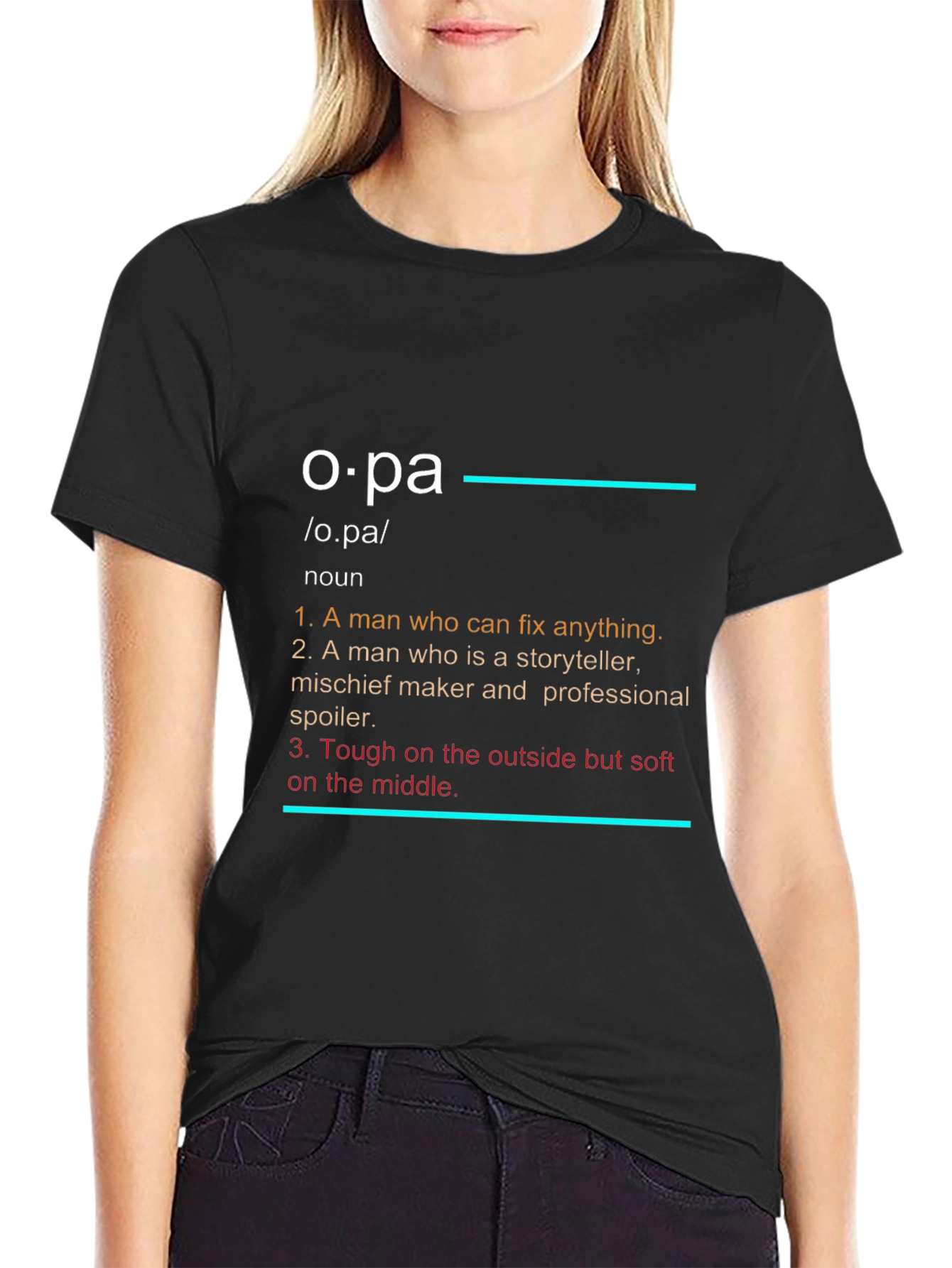 Opa Definition T-Shirt - Gift for Grandpa