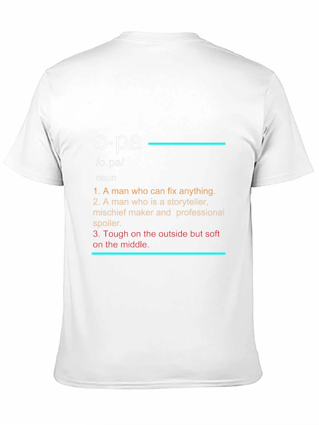 Opa Definition T-Shirt - Gift for Grandpa