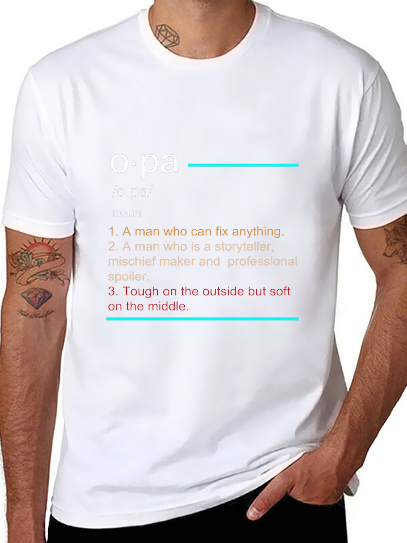 Opa Definition T-Shirt - Gift for Grandpa