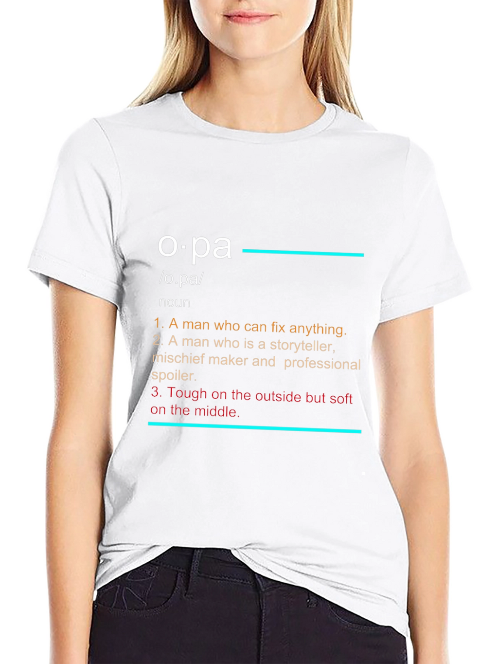 Opa Definition T-Shirt - Gift for Grandpa