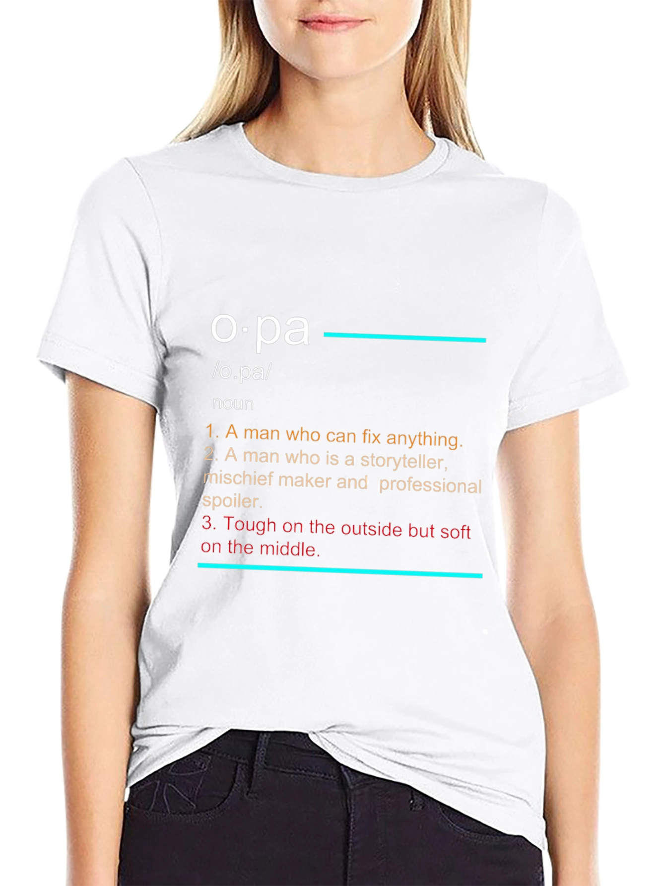 Opa Definition T-Shirt - Gift for Grandpa